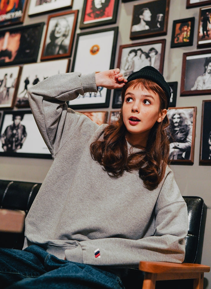 ダブルユーブイプロジェクト(WV PROJECT) WANNER SWEAT SHIRTS GRAY JJMT7366