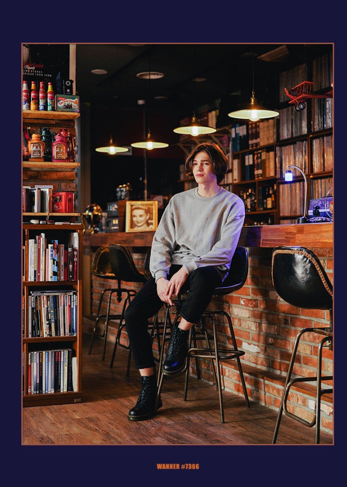 ダブルユーブイプロジェクト(WV PROJECT) WANNER SWEAT SHIRTS GRAY JJMT7366