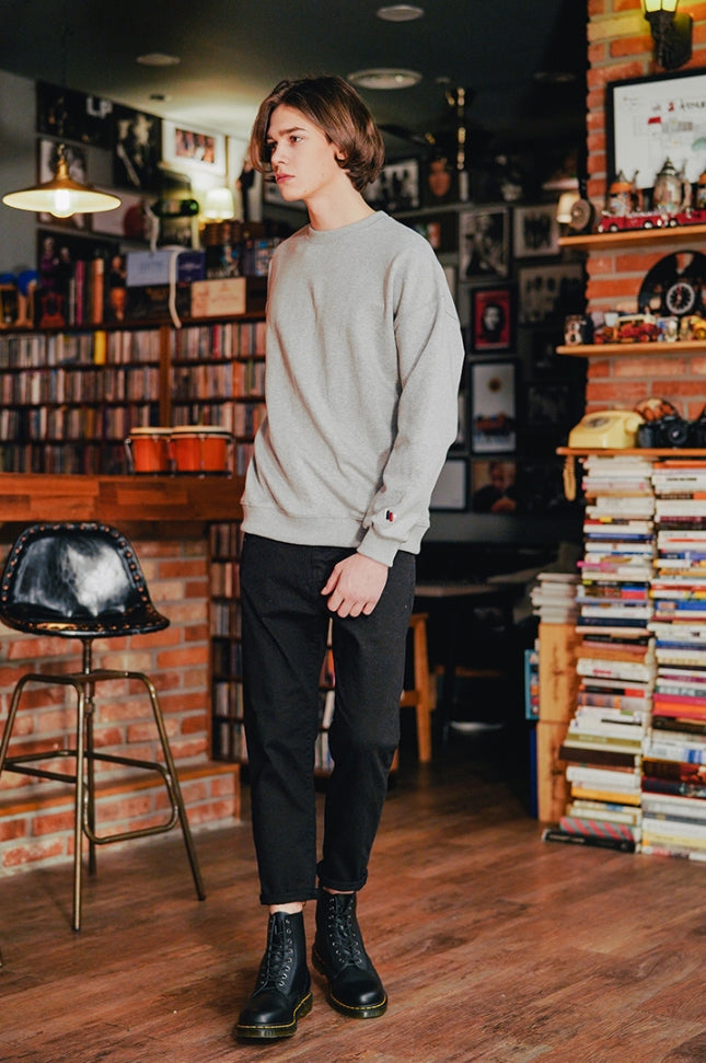 ダブルユーブイプロジェクト(WV PROJECT) WANNER SWEAT SHIRTS GRAY JJMT7366