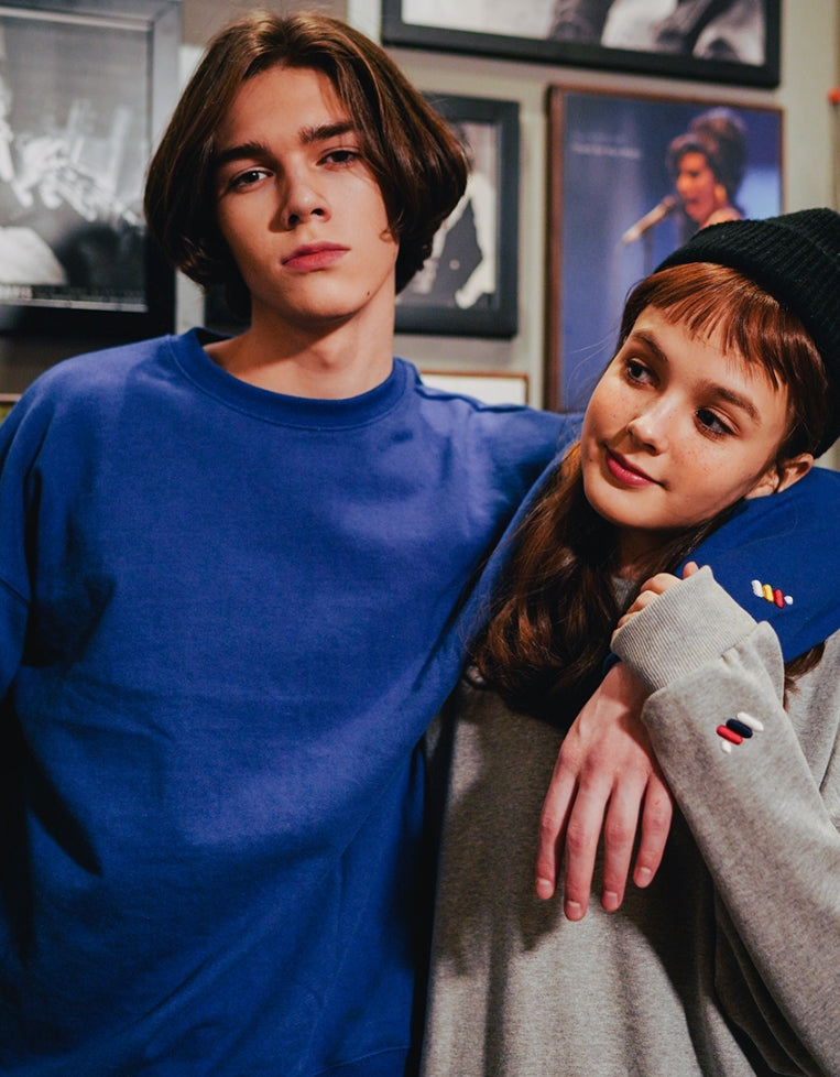 ダブルユーブイプロジェクト(WV PROJECT) WANNER SWEAT SHIRTS GRAY JJMT7366