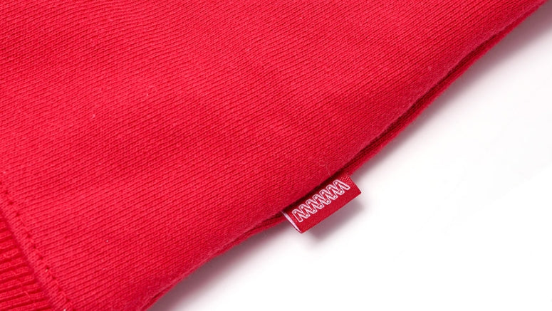 ダブルユーブイプロジェクト(WV PROJECT) WANNER SWEAT SHIRTS BERRY RED JJMT7366