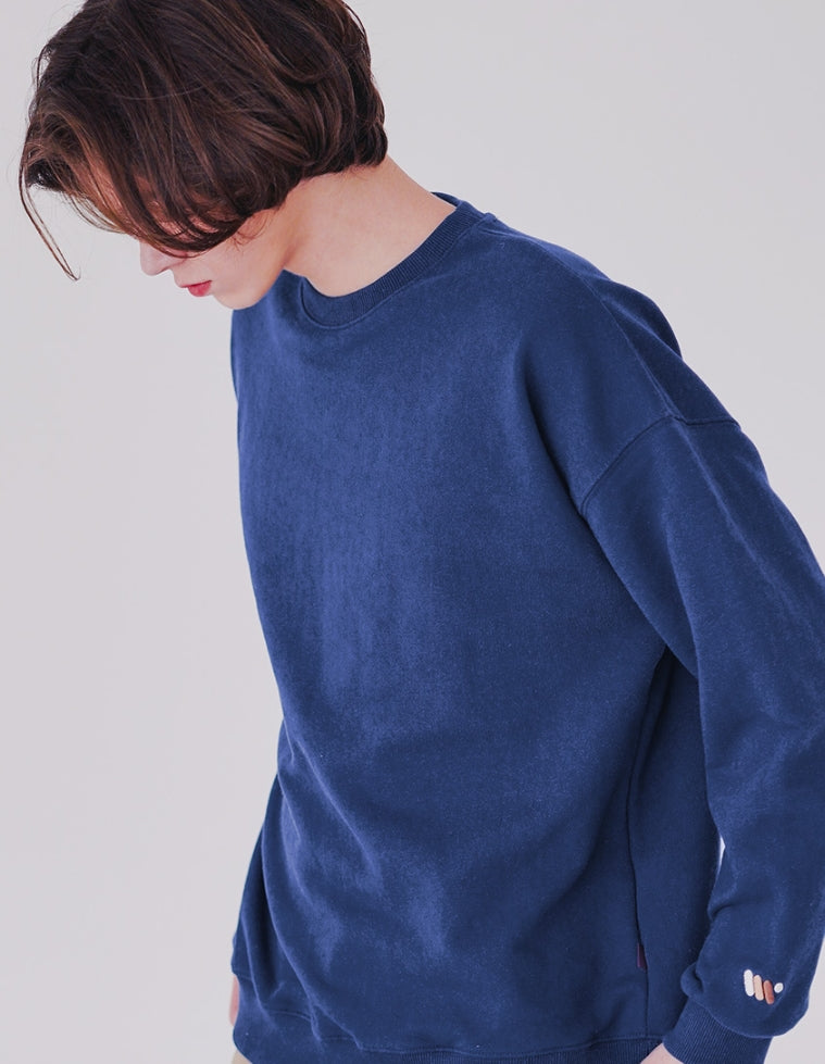 ダブルユーブイプロジェクト(WV PROJECT) WANNER SWEAT SHIRTS DEEP BLUE JJMT7366