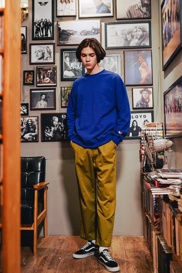 ダブルユーブイプロジェクト(WV PROJECT) WANNER SWEAT SHIRTS CLASSIC BLUE JJMT7366