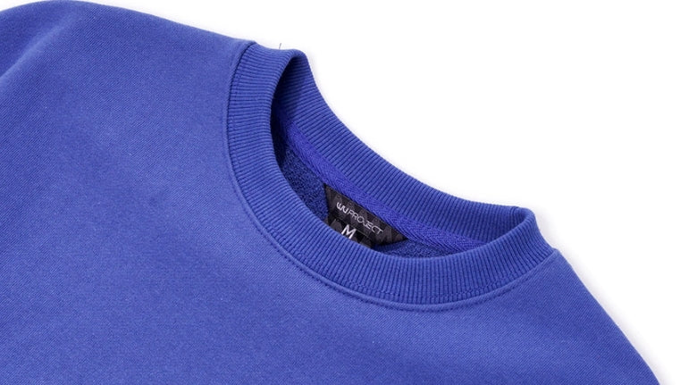 ダブルユーブイプロジェクト(WV PROJECT) WANNER SWEAT SHIRTS CLASSIC BLUE JJMT7366