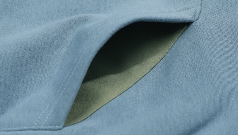 ダブルユーブイプロジェクト(WV PROJECT) MY PLAY LIST HOOD ZIPUP BLUE SYHD7362