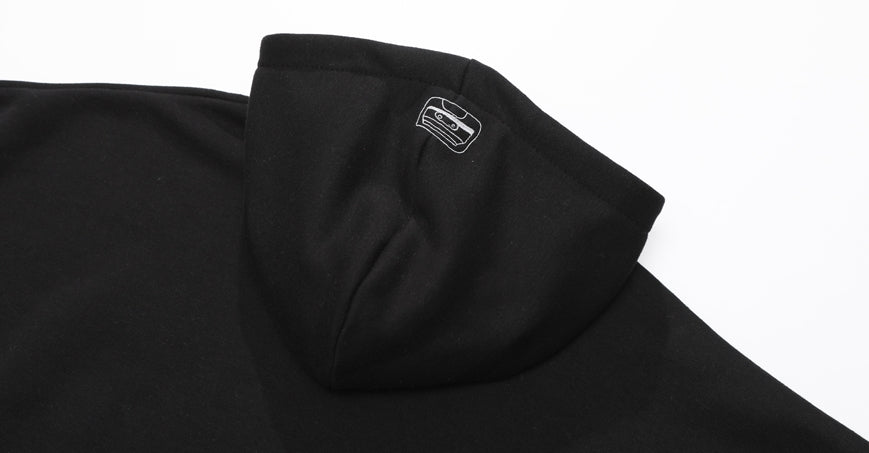 ダブルユーブイプロジェクト(WV PROJECT) MY PLAY LIST HOOD ZIPUP BLACK SYHD7362