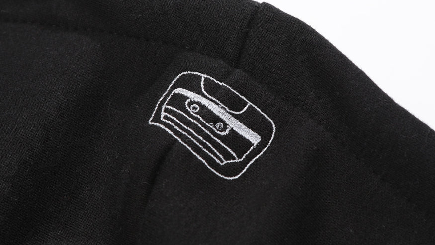 ダブルユーブイプロジェクト(WV PROJECT) MY PLAY LIST HOOD ZIPUP BLACK SYHD7362