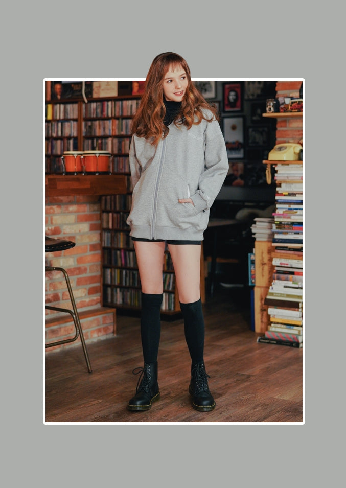 ダブルユーブイプロジェクト(WV PROJECT) MY PLAY LIST HOOD ZIPUP GRAY SYHD7362