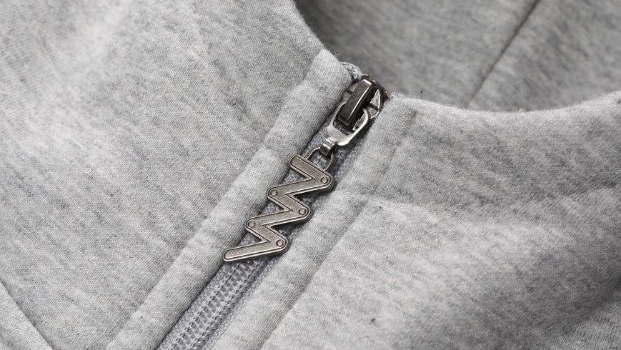 ダブルユーブイプロジェクト(WV PROJECT) MY PLAY LIST HOOD ZIPUP GRAY SYHD7362