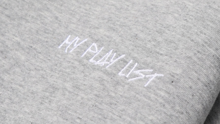 ダブルユーブイプロジェクト(WV PROJECT) MY PLAY LIST HOOD ZIPUP GRAY SYHD7362