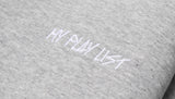 ダブルユーブイプロジェクト(WV PROJECT) MY PLAY LIST HOOD ZIPUP GRAY SYHD7362