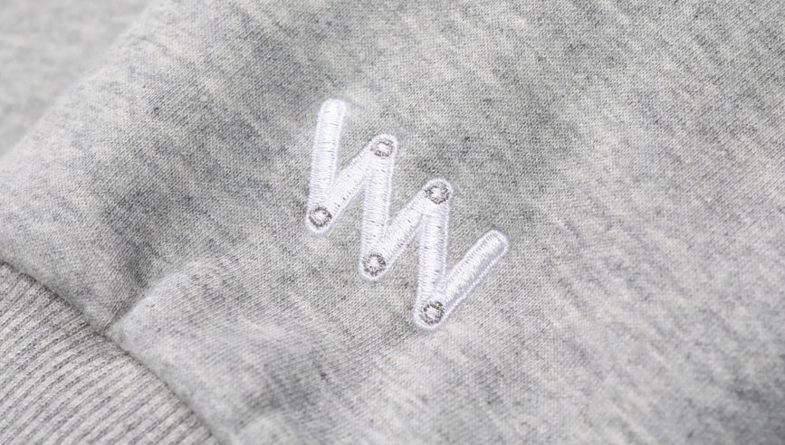 ダブルユーブイプロジェクト(WV PROJECT) MY PLAY LIST HOOD ZIPUP GRAY SYHD7362