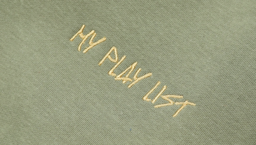 ダブルユーブイプロジェクト(WV PROJECT) MY PLAY LIST HOOD ZIPUP OLIVE SYHD7362