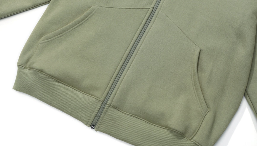 ダブルユーブイプロジェクト(WV PROJECT) MY PLAY LIST HOOD ZIPUP OLIVE SYHD7362