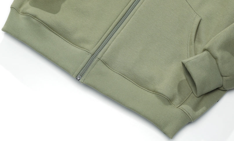 ダブルユーブイプロジェクト(WV PROJECT) MY PLAY LIST HOOD ZIPUP OLIVE SYHD7362