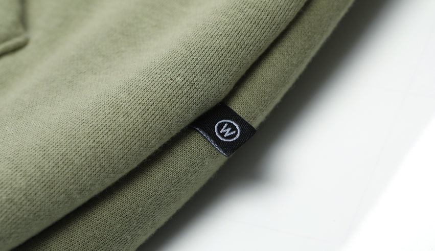 ダブルユーブイプロジェクト(WV PROJECT) MY PLAY LIST HOOD ZIPUP OLIVE SYHD7362