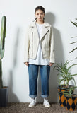 セイントペイン(SAINTPAIN)  SP UPTON RIDERS JACKET-IVORY
