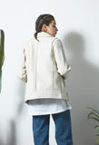 セイントペイン(SAINTPAIN)  SP UPTON RIDERS JACKET-IVORY