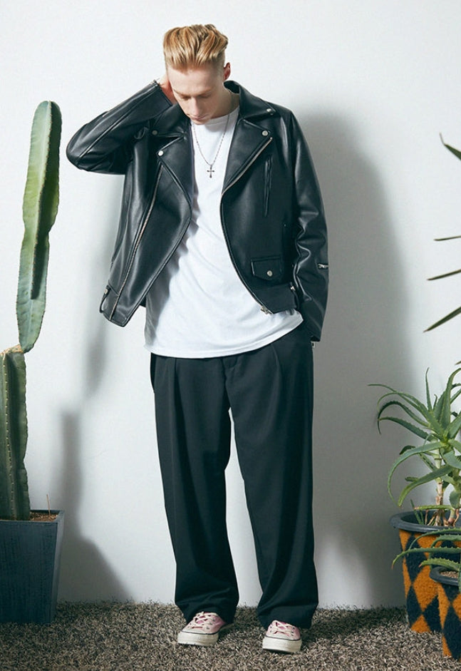 セイントペイン(SAINTPAIN)  SP UPTON RIDERS JACKET-IVORY
