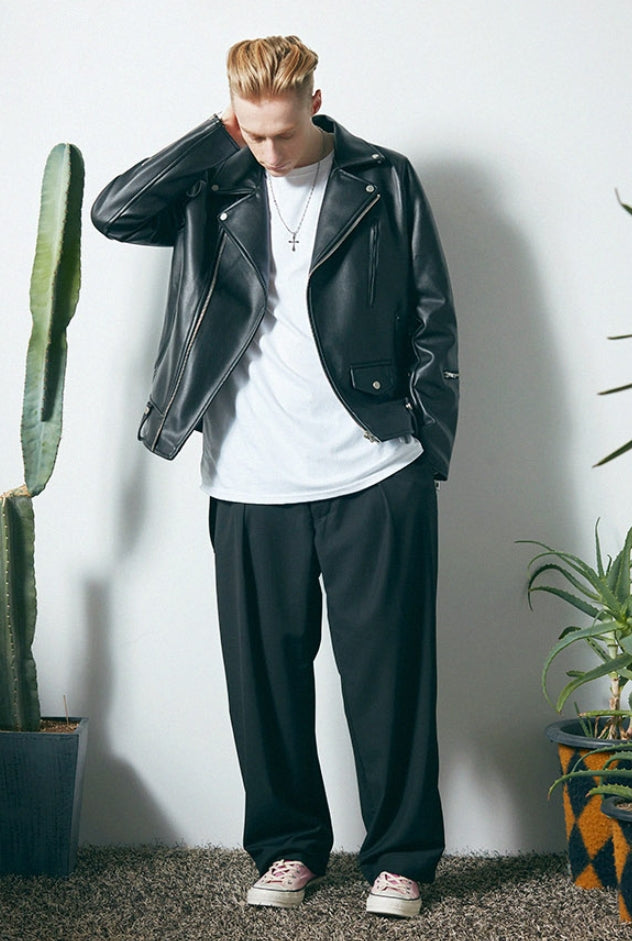 セイントペイン(SAINTPAIN)  SP UPTON RIDERS JACKET-BLACK