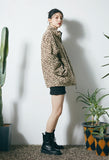 セイントペイン(SAINTPAIN)  SP MONO REVERSIBLE FLEECE JACKET-LEOPARD