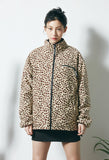 セイントペイン(SAINTPAIN)  SP MONO REVERSIBLE FLEECE JACKET-LEOPARD