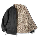 セイントペイン(SAINTPAIN)  SP MONO REVERSIBLE FLEECE JACKET-LEOPARD