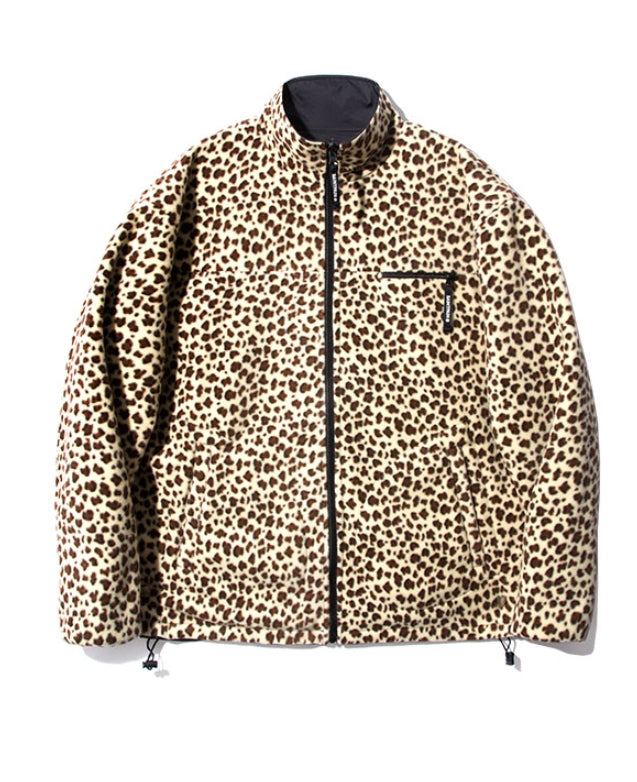 セイントペイン(SAINTPAIN)  SP MONO REVERSIBLE FLEECE JACKET-LEOPARD