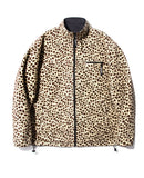セイントペイン(SAINTPAIN)  SP MONO REVERSIBLE FLEECE JACKET-LEOPARD