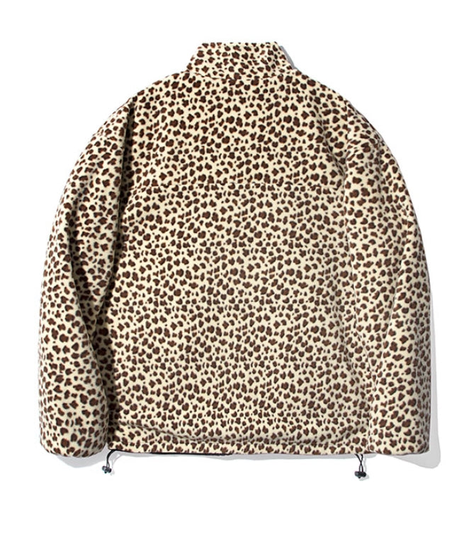 セイントペイン(SAINTPAIN)  SP MONO REVERSIBLE FLEECE JACKET-LEOPARD