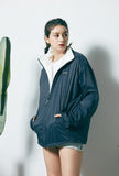 セイントペイン(SAINTPAIN)  SP MONO REVERSIBLE FLEECE JACKET-WHITE