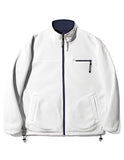 セイントペイン(SAINTPAIN)  SP MONO REVERSIBLE FLEECE JACKET-WHITE