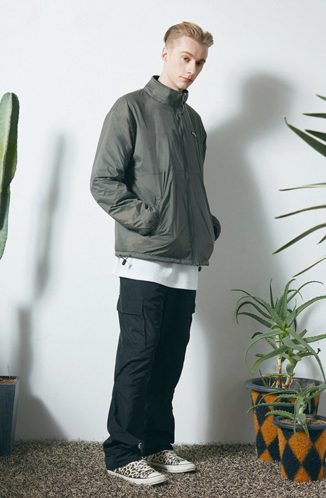 セイントペイン(SAINTPAIN)  SP MONO REVERSIBLE FLEECE JACKET-BLACK