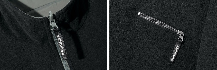 セイントペイン(SAINTPAIN)  SP MONO REVERSIBLE FLEECE JACKET-BLACK