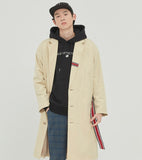 ロマンティッククラウン(ROMANTIC CROWN)BELT TAPE OVERFIT COAT_OATMEAL