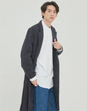 ロマンティッククラウン(ROMANTIC CROWN)BELT TAPE OVERFIT COAT_NAVY