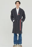ロマンティッククラウン(ROMANTIC CROWN)BELT TAPE OVERFIT COAT_NAVY