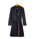 ロマンティッククラウン(ROMANTIC CROWN)BELT TAPE OVERFIT COAT_NAVY