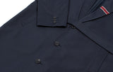 ロマンティッククラウン(ROMANTIC CROWN)BELT TAPE OVERFIT COAT_NAVY