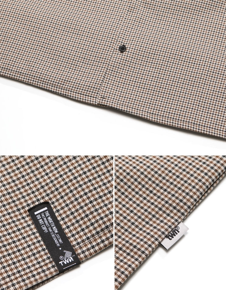 ティーダブリューエヌ(TWN) HOW CHECK SHORT SLEEVE SHIRTS (2color) YMSS3197