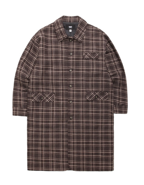 ティーダヴリューエヌ(TWN) JCHECK LONG COAT(3color)YMOT3207