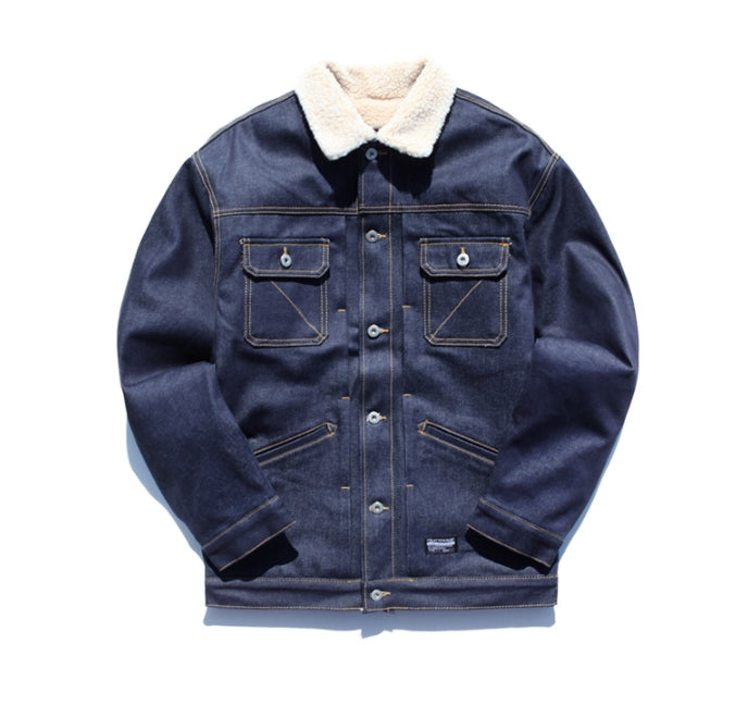 ティーダヴリューエヌ(TWN) Heavy Warm Trucker Denim Jacket STOT3077