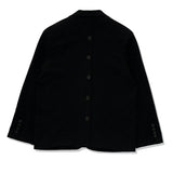 オーワイ(OY) BACK BUTTON BLAZER-BLACK