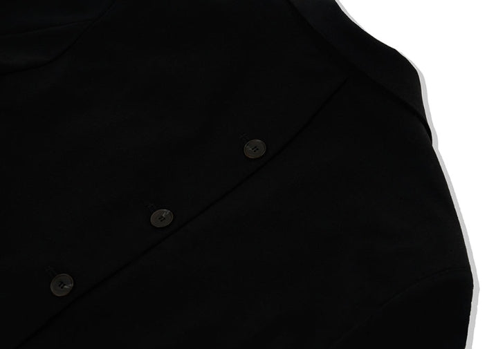 オーワイ(OY) BACK BUTTON BLAZER-BLACK