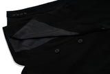 オーワイ(OY) BACK BUTTON BLAZER-BLACK