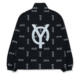 オーワイ(OY) REFLECTIVE LOGO TRACK JACKET-BLACK