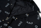 オーワイ(OY) REFLECTIVE LOGO TRACK JACKET-BLACK