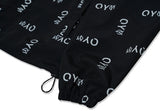 オーワイ(OY) REFLECTIVE LOGO TRACK JACKET-BLACK