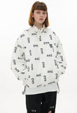 オーワイ(OY) REFLECTIVE LOGO TRACK JACKET-WHITE