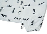 オーワイ(OY) REFLECTIVE LOGO TRACK JACKET-WHITE